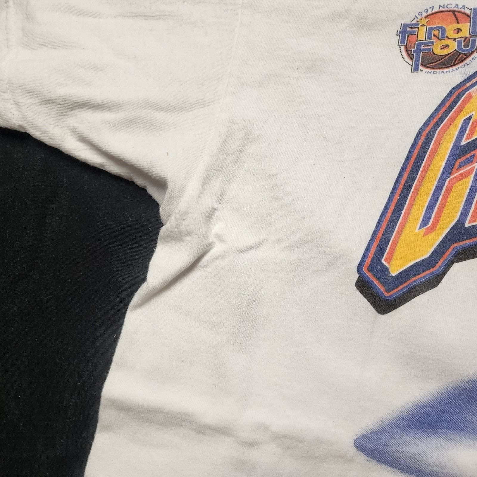 THREE Vintage Arizona Wildcats UofA T-shirt Basketball XL NCAA Champions 1997