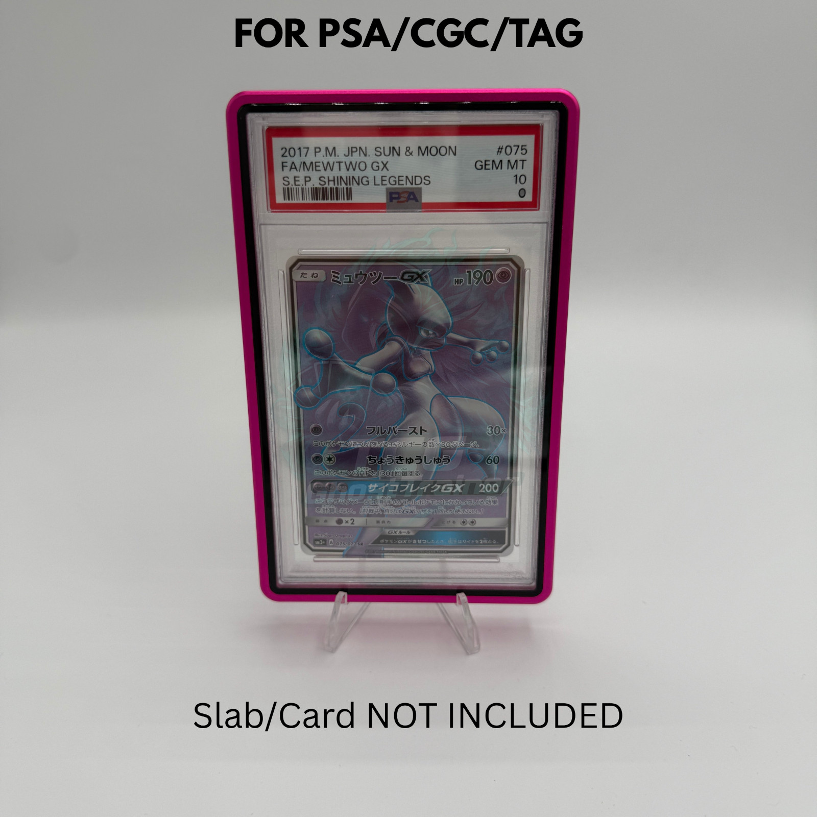 PSA Metal Slab Cases for Graded Pokemon Trading Cards Protector Magnetic Display