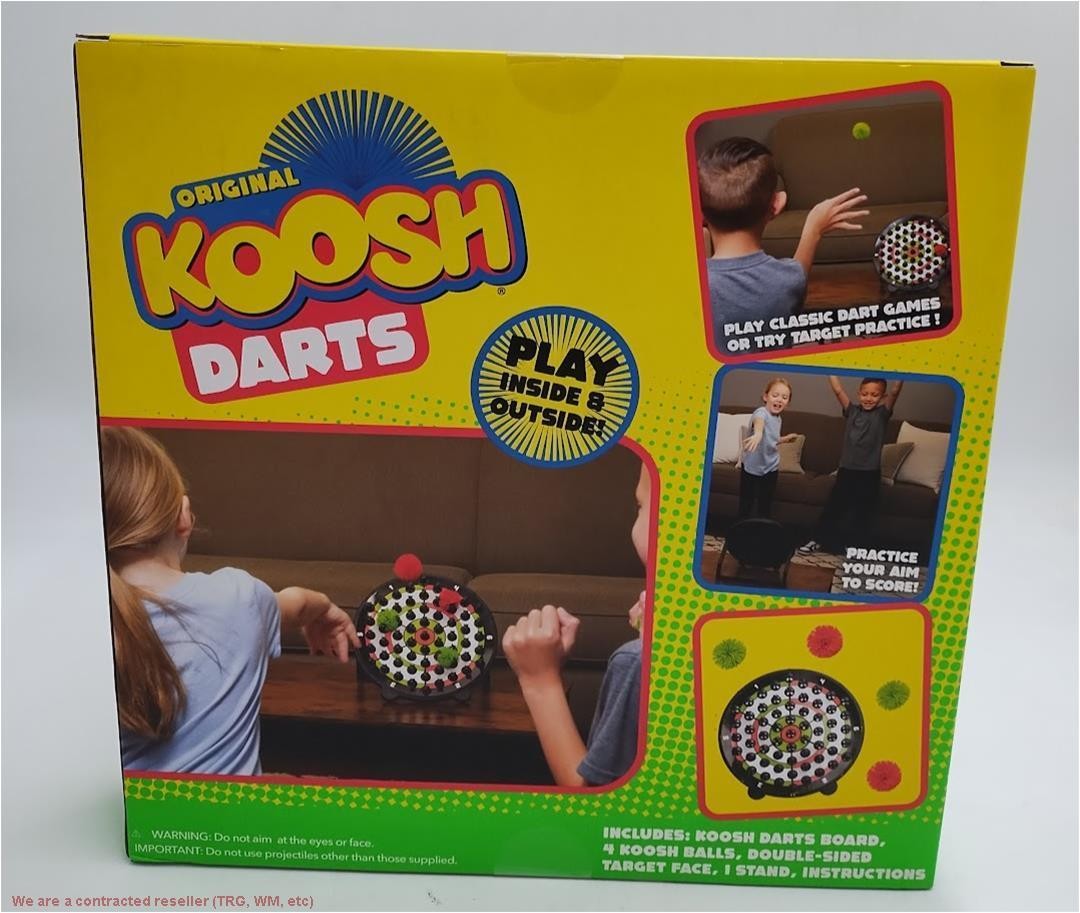 Koosh Dartboard Kids’ Toy Multi – Sports Sets – 5pc SEE DETAILS