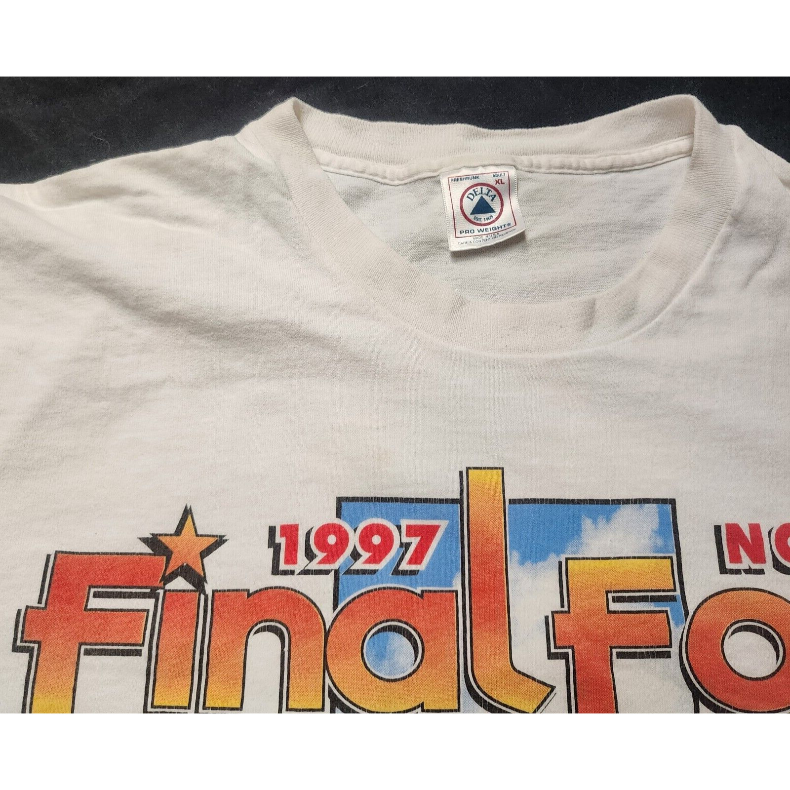 THREE Vintage Arizona Wildcats UofA T-shirt Basketball XL NCAA Champions 1997