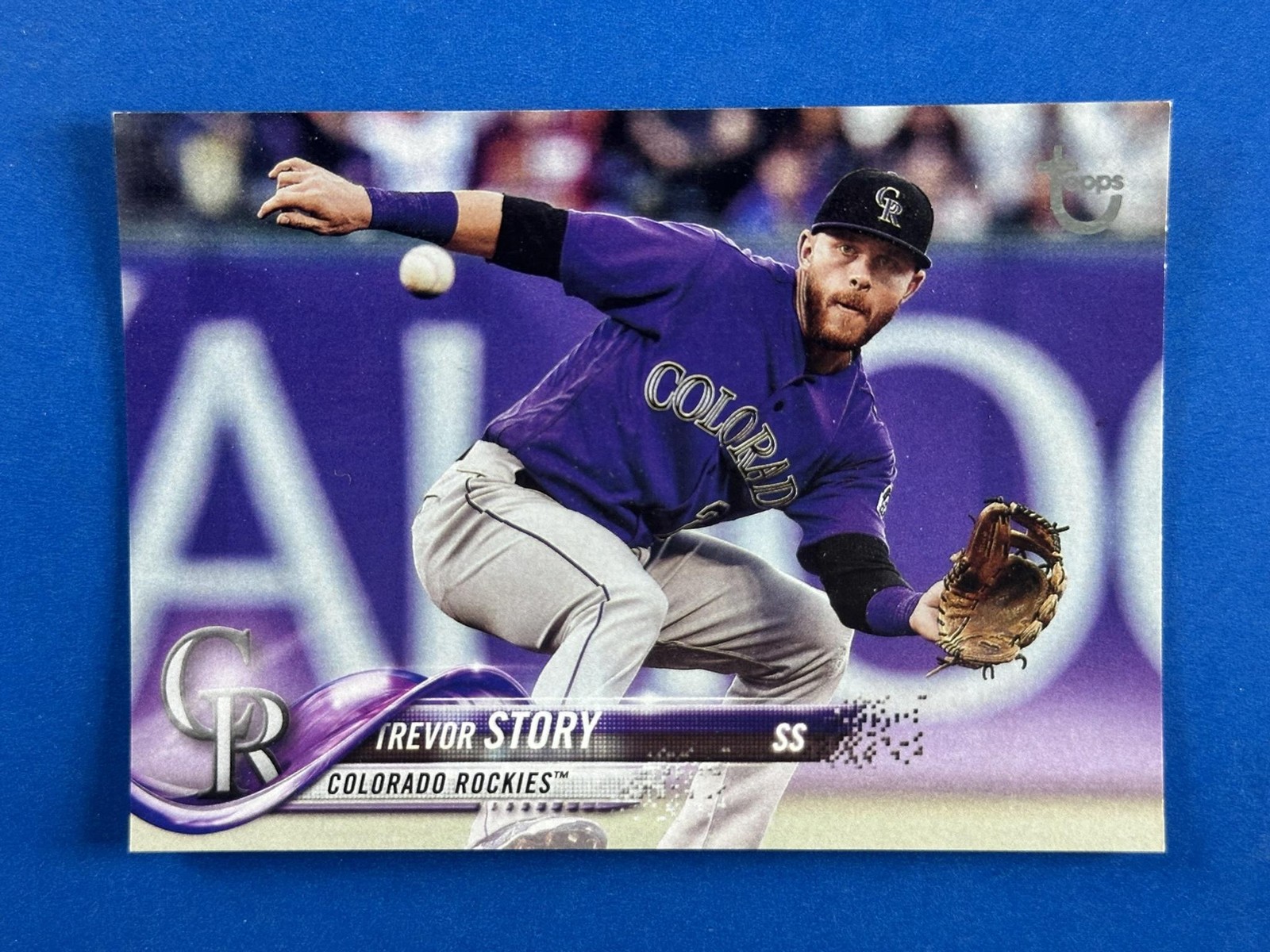 2018 Topps Vintage Stock #230 Trevor Story Colorado Rockies #/99