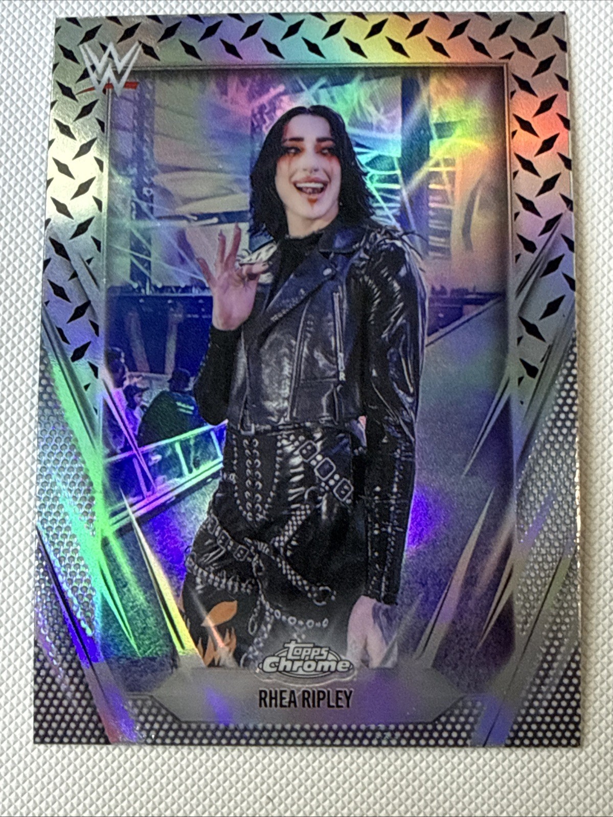 DIAMOND PLATE REFRACTOR 2026 Topps Chrome WWE Cards You Pick/Choose! READ*