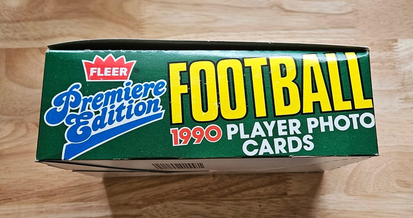 1990 Fleer Football Premiere Edition Wax Box 36 New Sealed Packs Vintage NFL