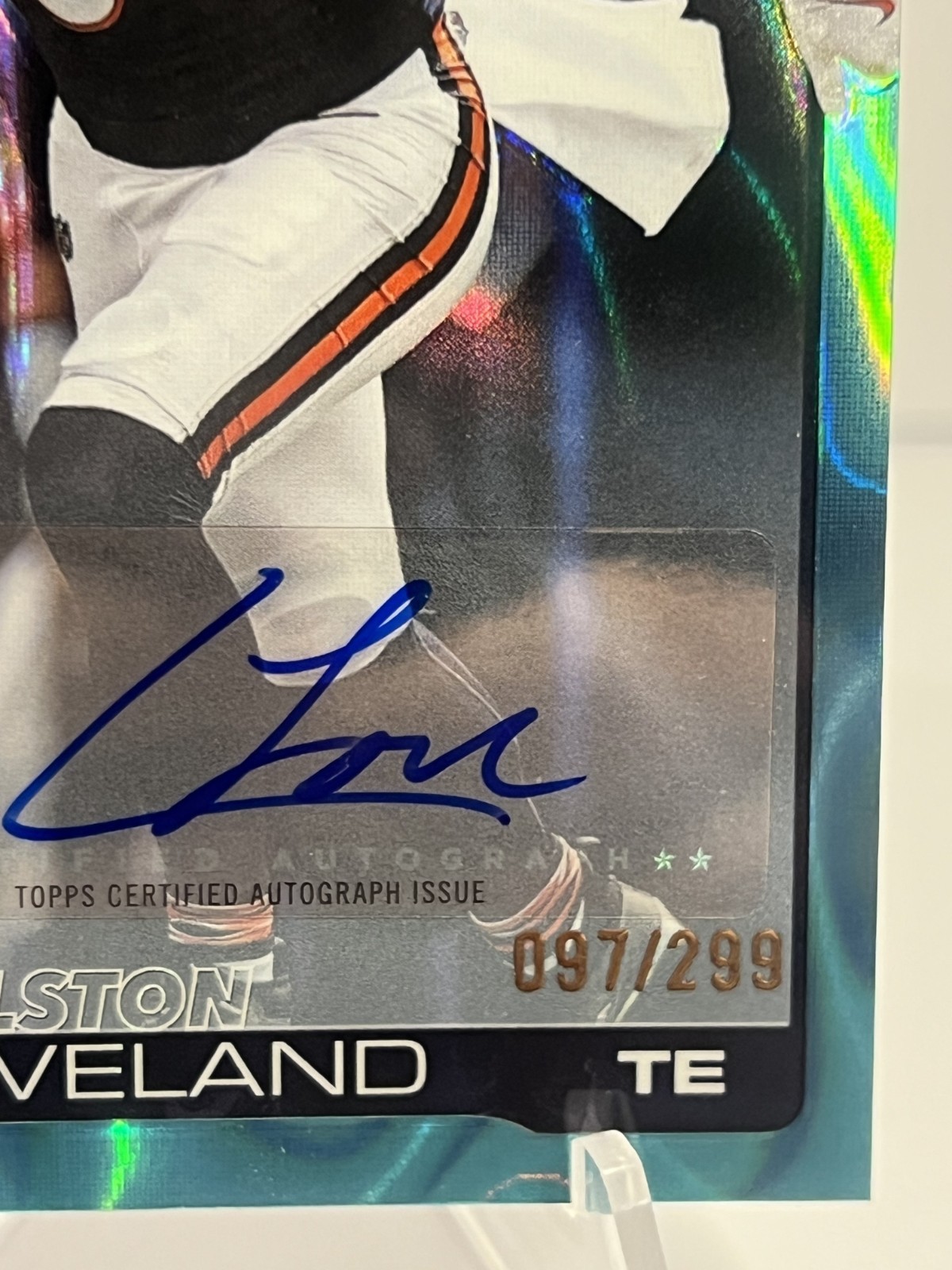 2026 TOPPS CHROME COLSTON LOVELAND TEAL AUTO /299 CHASER PACK