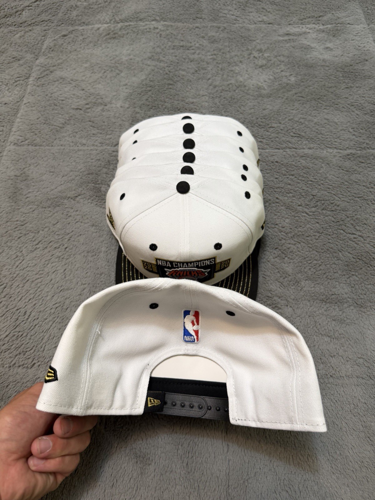 New York Knicks New Era NBA 2026 Champions 9FIFTY Locker Room Snapback Hat ✅✅
