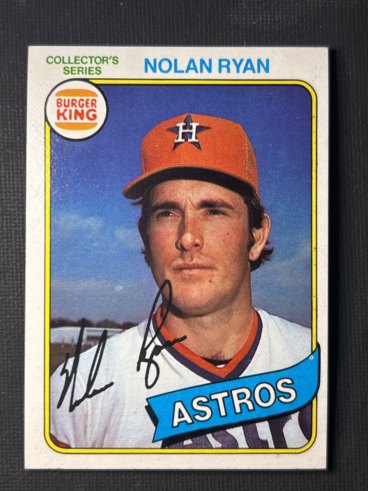 1980 Topps Burger King Pitch, Hit & Run – Nolan Ryan #9