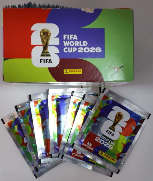 Panini FIFA World Cup 2026 Official Stickers Collection: Choose 10 25 50 packs