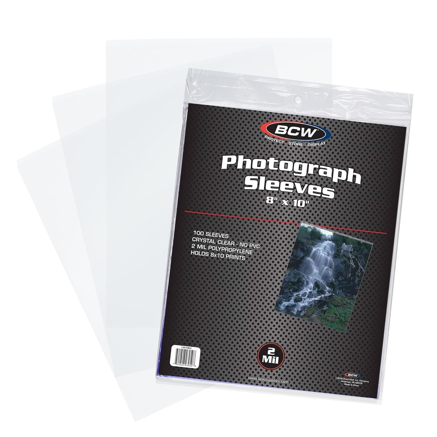BCW 1-8X10SLV Bcw 8X10 Photo Sleeves