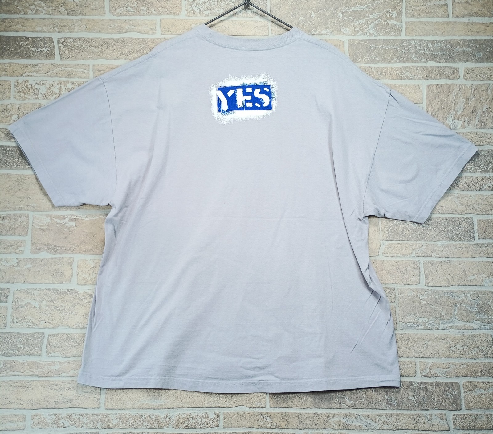 WWE Daniel Bryan YES YES YES Fight For Your Dreams Gray T-Shirt 3XL Authentic