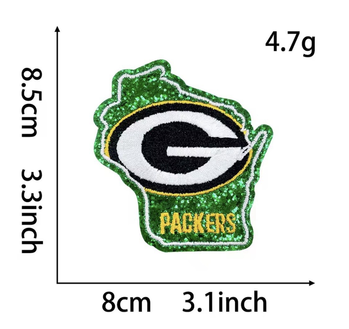 NFL Green Bay Packers Embroidered Iron On /Sew On Patch