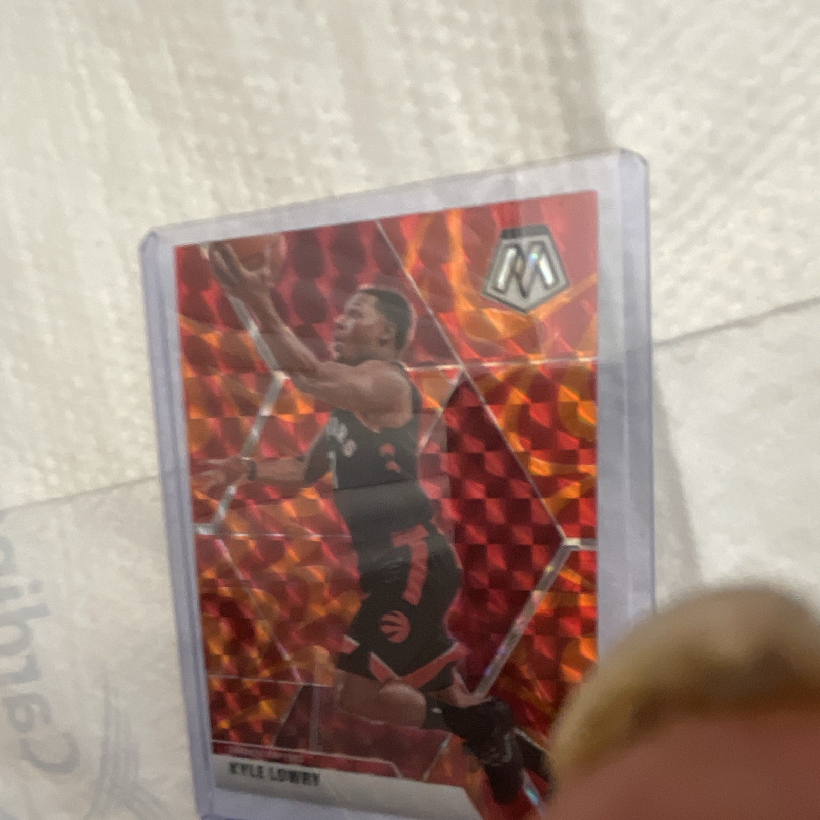 Panini 2019-20 Mosaic Kyle Lowry Orange Mosaic Parallel #29 Raptors Card