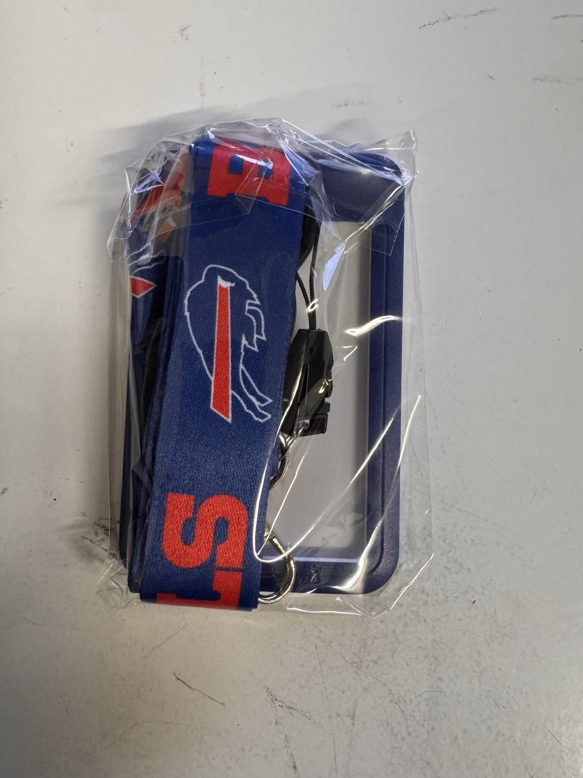 Buffalo Bills Lanyard Keychain And ID Holder Fast Shipping US Seller