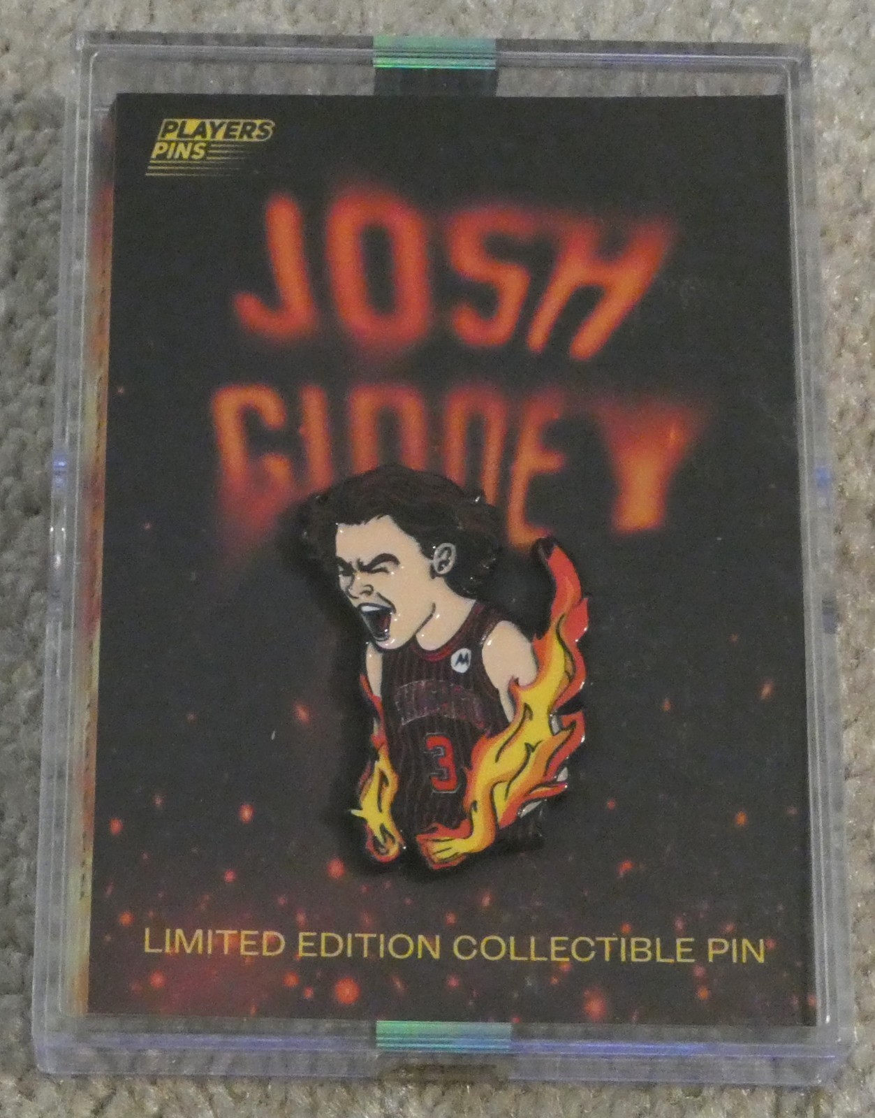 Josh Giddey Chicago Bulls SEALED Ltd Edition Collectible Players Pin SGA 1/20/26