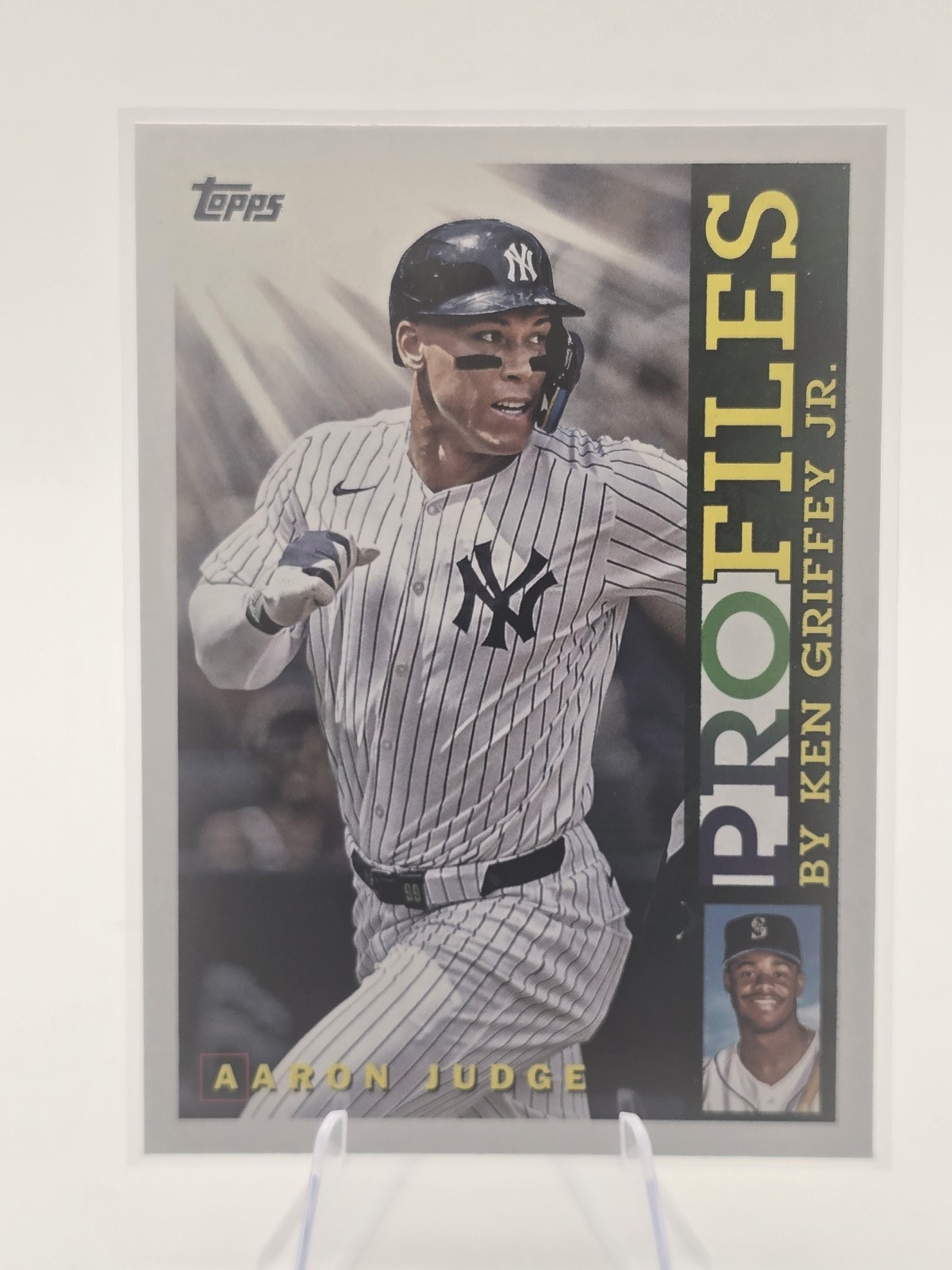2026 Topps Series 1 Aaron Judge #TP-18 New York Yankees Profiles Insert