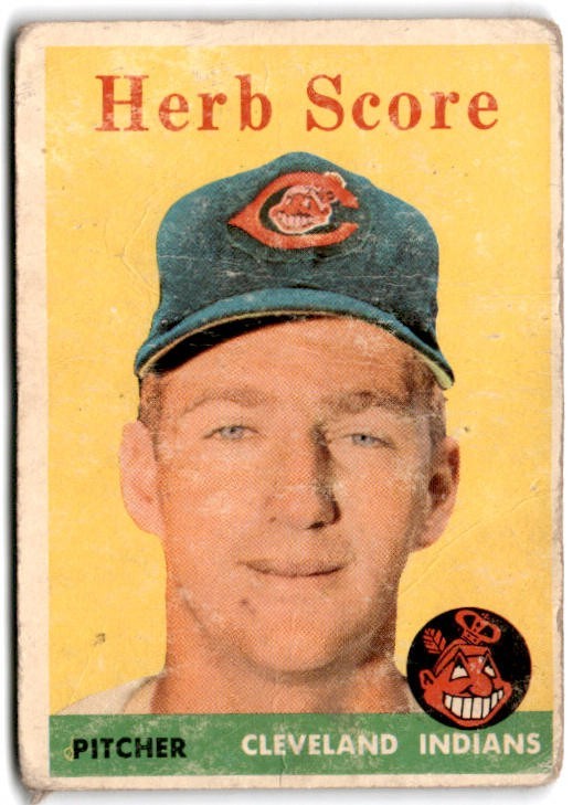 1958 Topps Herb Score #352 Cleveland Indians