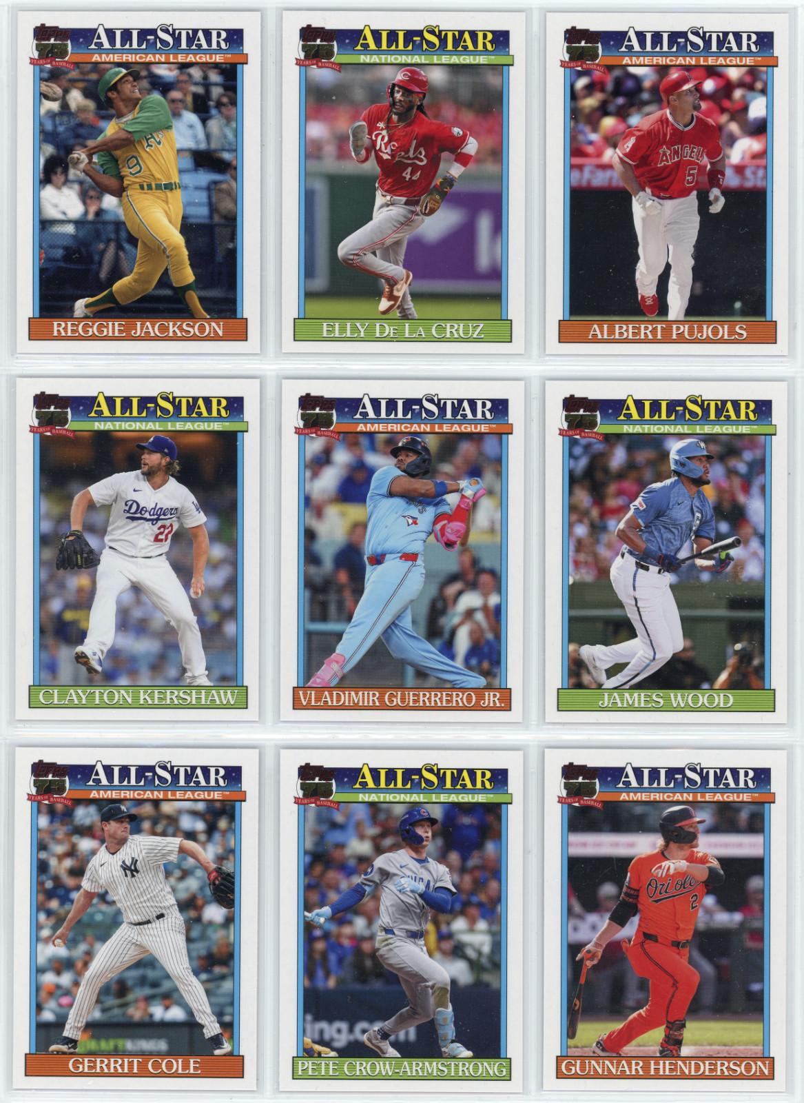 2026 Topps Series 2 – 1991 Topps All Star Insert – You Pick/Choose
