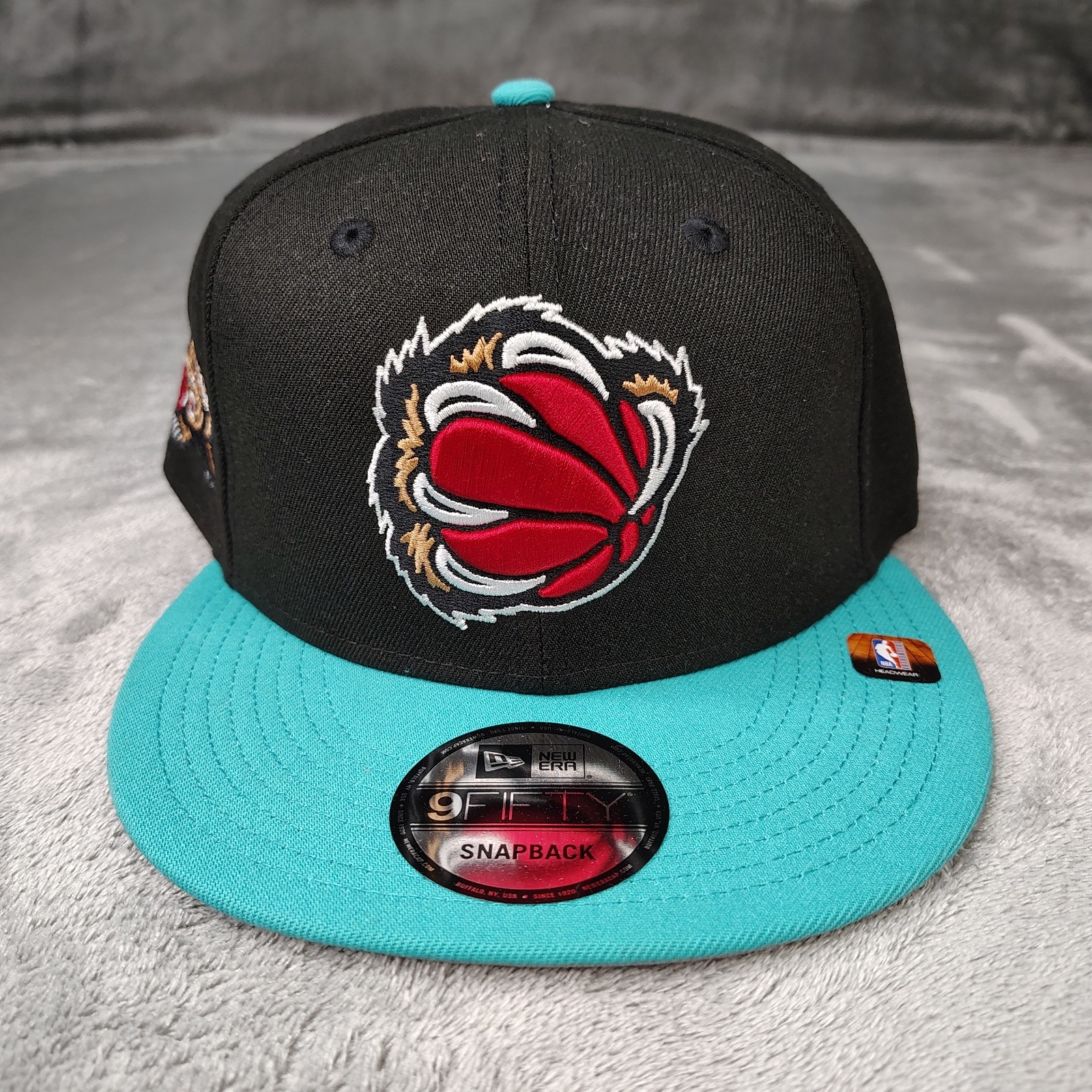New Era Memphis Grizzlies Classic Edition Snapback Hat Cap 9Fifty Black Mens NWT