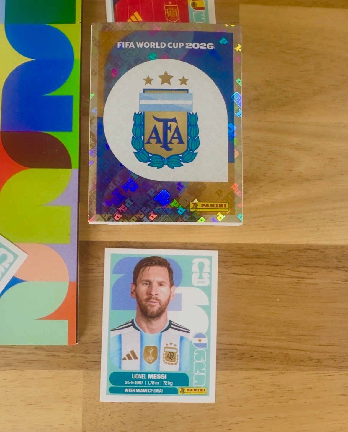 PANINI WC 2026 STICKER ALBUM + COMPLETE SET 980 + 1 PACK – SHIPS INTERNATIONAL