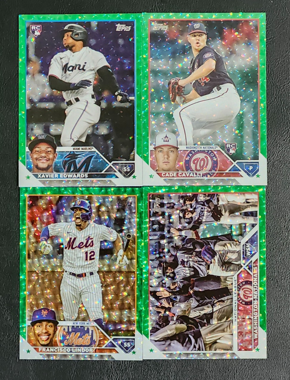 2023 Topps Series 1 / Series 2 / Update GREEN FOILBOARD #/499 You Pick