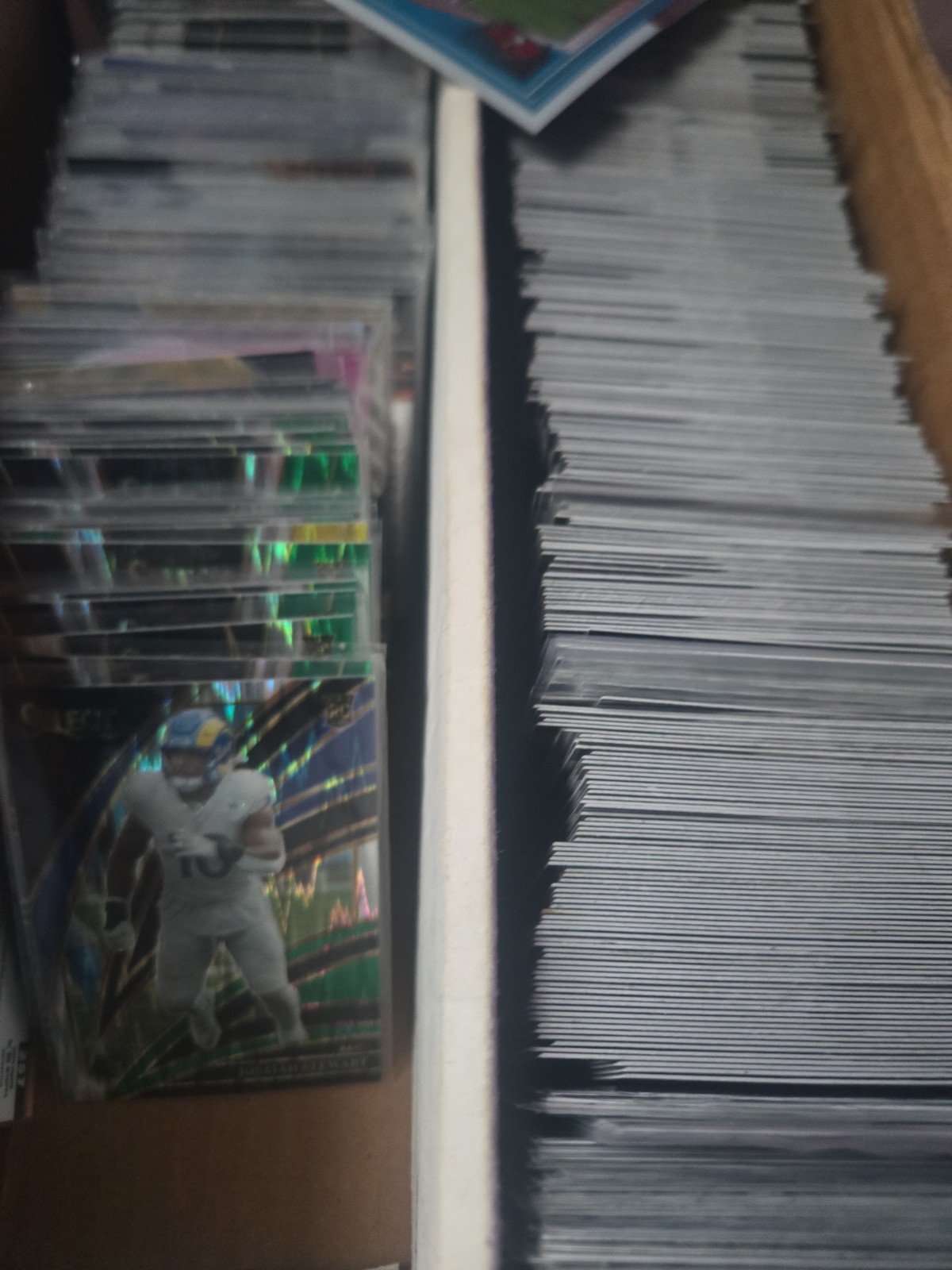 🔥 1k Football Card Lot Rc,parrels ,few Inserts 3 Slabs