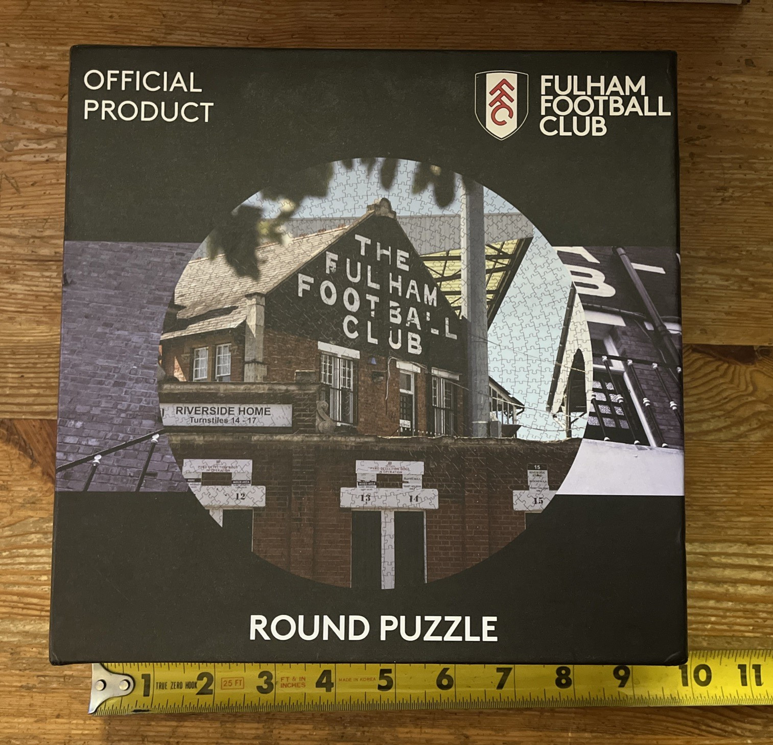 Fulham Football Club Jigsaw Puzzle Round FFC Craven Cottage 1000 Pcs Stadium