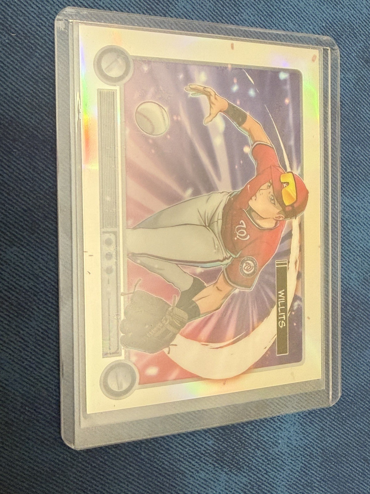 Eli Willits 2026 Bowman Anime SSP #BA-14 Nationals #1 Draft pick!!!🔥🔥🔥