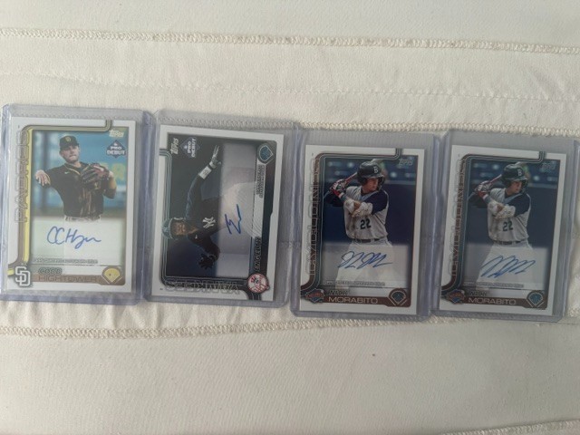 2025 Topps Pro Debut LOT OF 140 AUTOS! FUTURE STARS! ORANGE!GOLD! RED! BLACK!