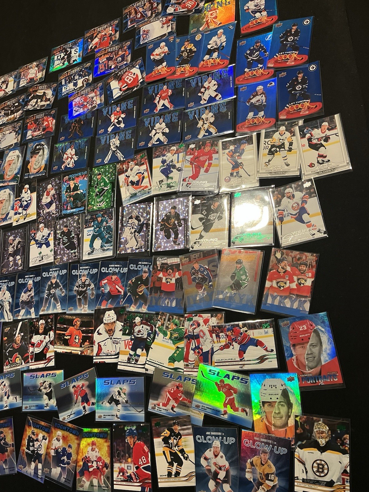 100+ CARD LOT OF ALL 25-26 UPPER DECK SERIES 2, YOUNG GUNS, STARS, INSERTS!!