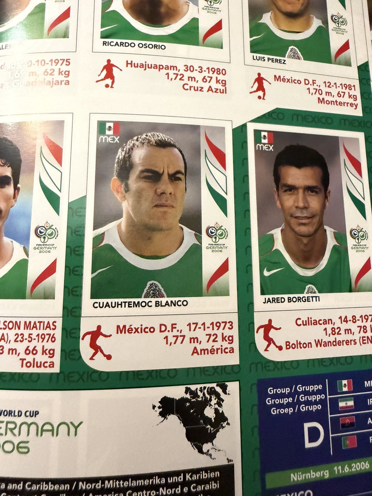 Panini FIFA World Cup Germany 2006 Book With Printed Stickers Full Set Germany