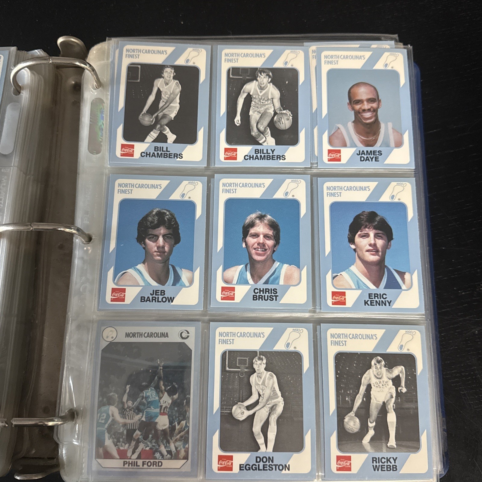 1989 North Carolina’s Finest Collegiate Collection Coca Cola UNC Tar Heels Pick