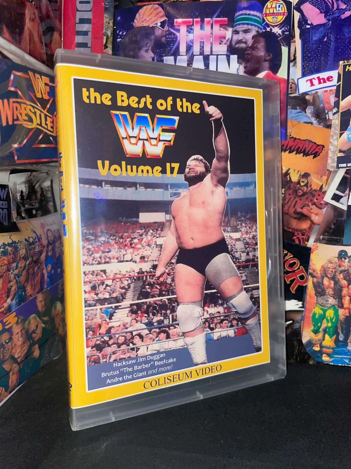 BEST OF THE WWF DVD Lot – Coliseum Video 6 DVDs – FREE SHIPPING wwe wcw