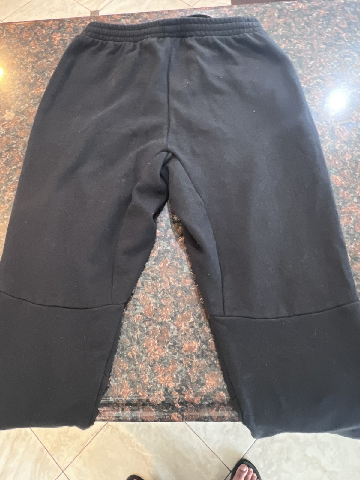 mens adidas pants Size M- MLS Black 577BA