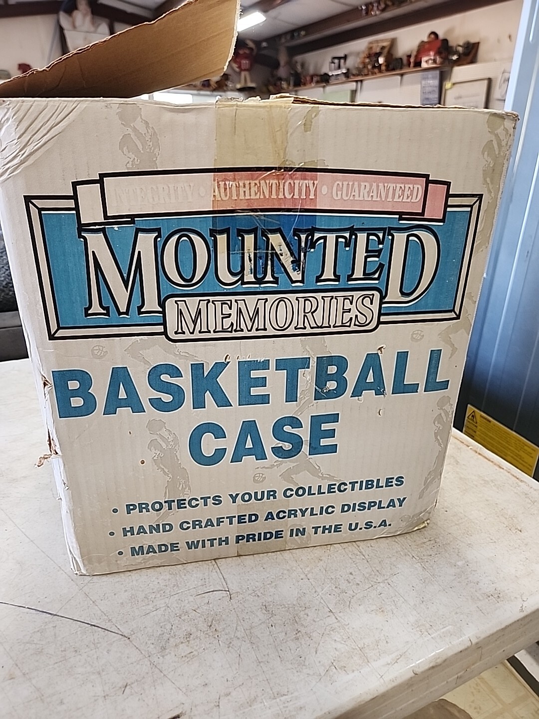 Mounted Memories Protected Full Size Basketball Display Case