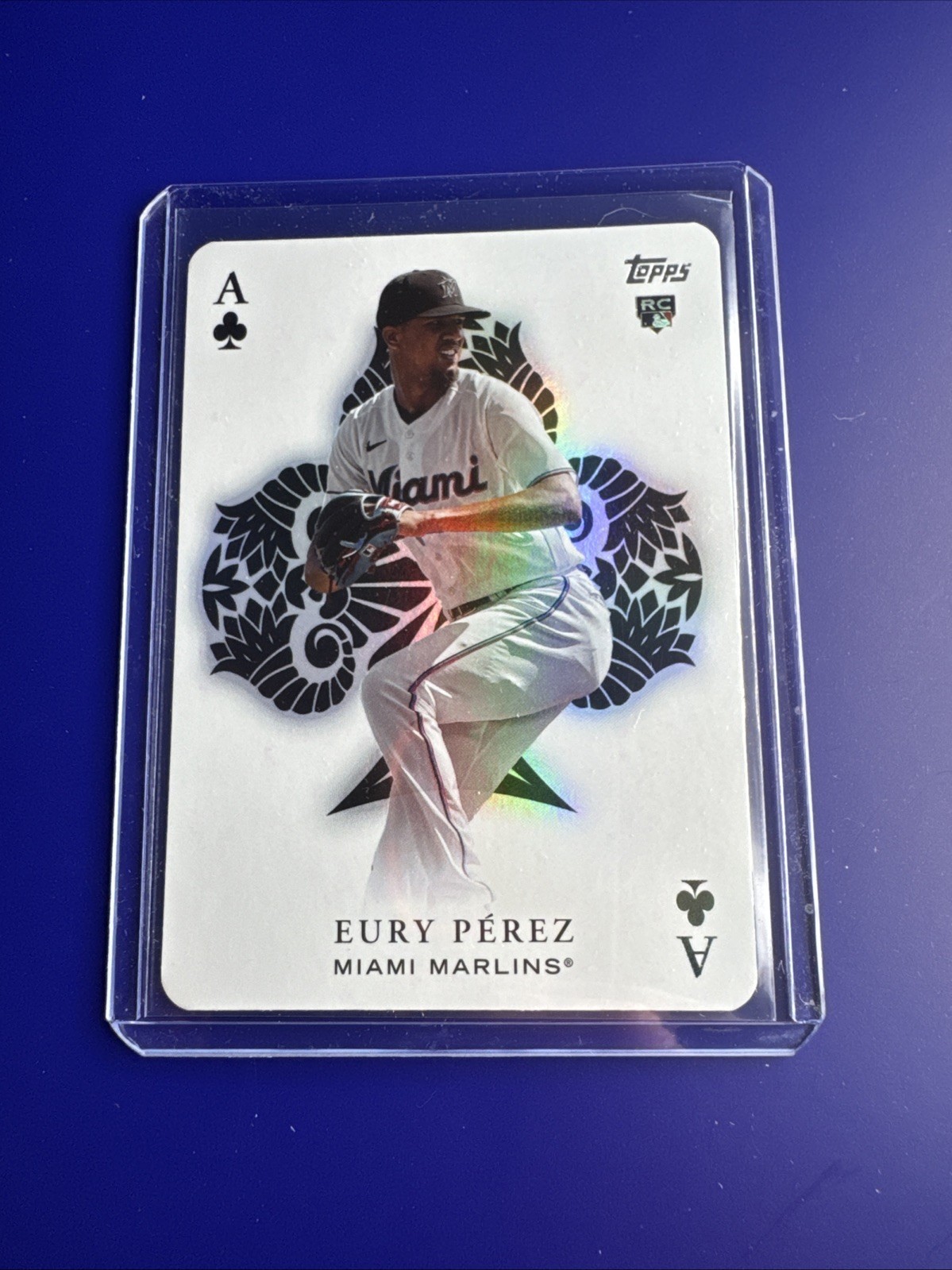 Topps Update Series 2023 Eury Perez All Aces #AA-73 Rookie Miami Marlins