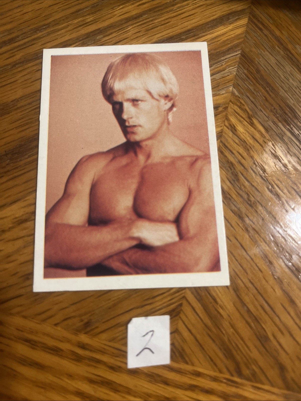 1975 FTCC Rocky Horror Picture Show Card #5 Peter Hinkwood As Rocky 1980
