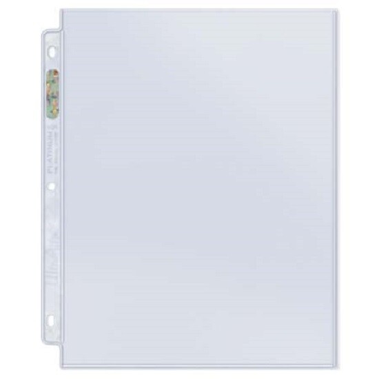 (10) Ultra Pro 8 1/2 x 11″ Magazine Album Pages 1 Pocket Sheets Fits Beckett