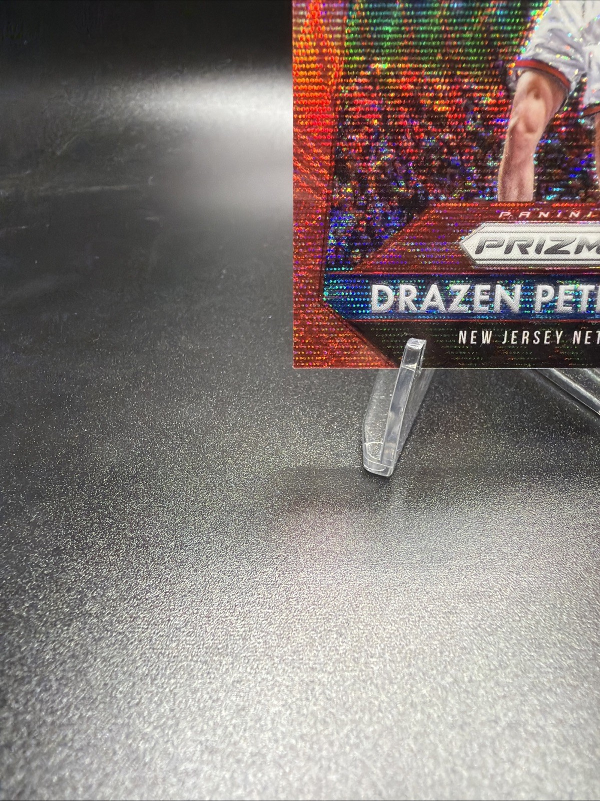2015-16 PANINI PRIZM #251 DRAZEN PETROVIC RUBY RED WAVE PRIZM #’d/350