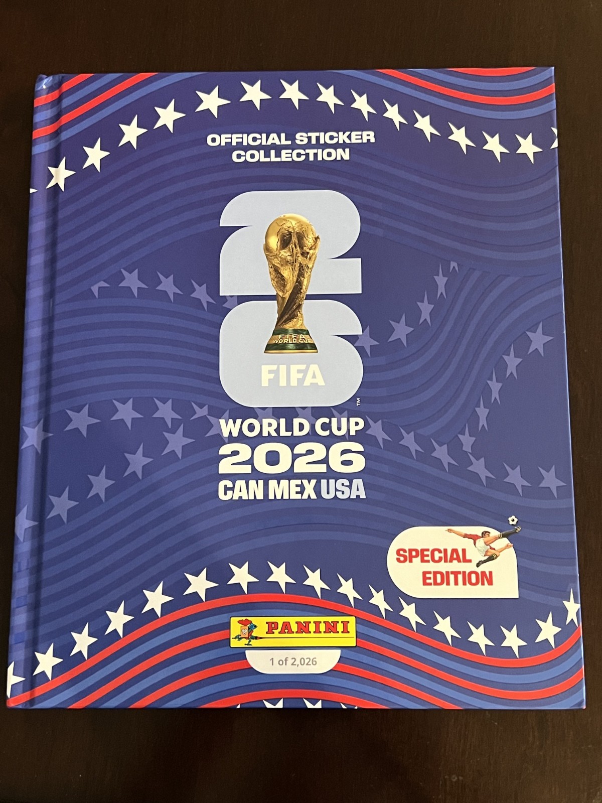 2026 Panini FIFA World Cup Limited Edition Hardcover sticker album 1 of 2026