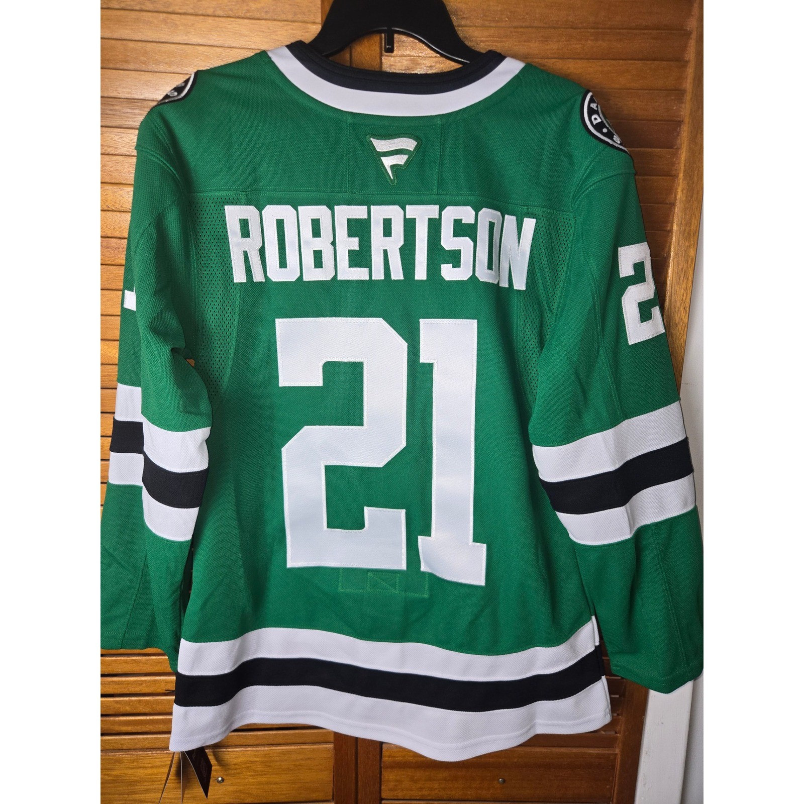Dallas Stars Jason Robertson Fanatics Premium Home Jersey Sz 42 (XXS)