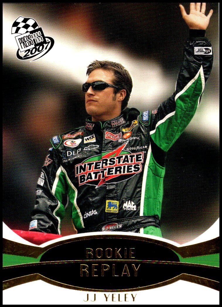 2007 Press Pass Gold #G69 J.J. Yeley RR
