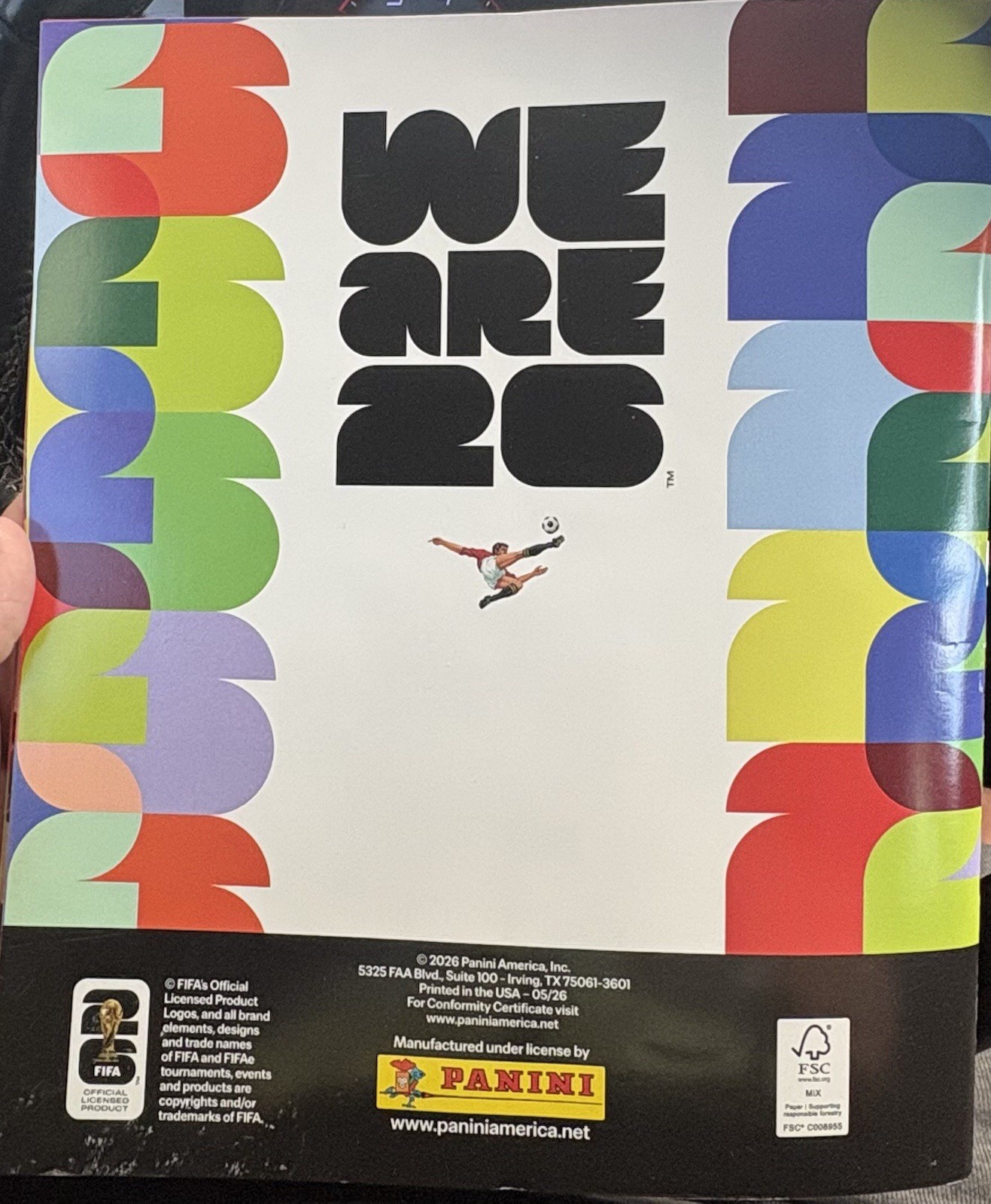 2026 Panini FIFA World Cup Sticker Album Book
