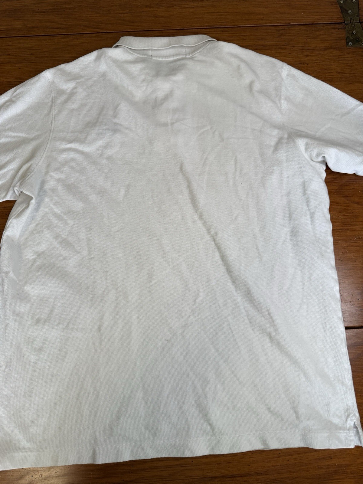 Kentucky Wildcats Polo Shirt Mens Large White NCAA Basketball Vineyard Vines