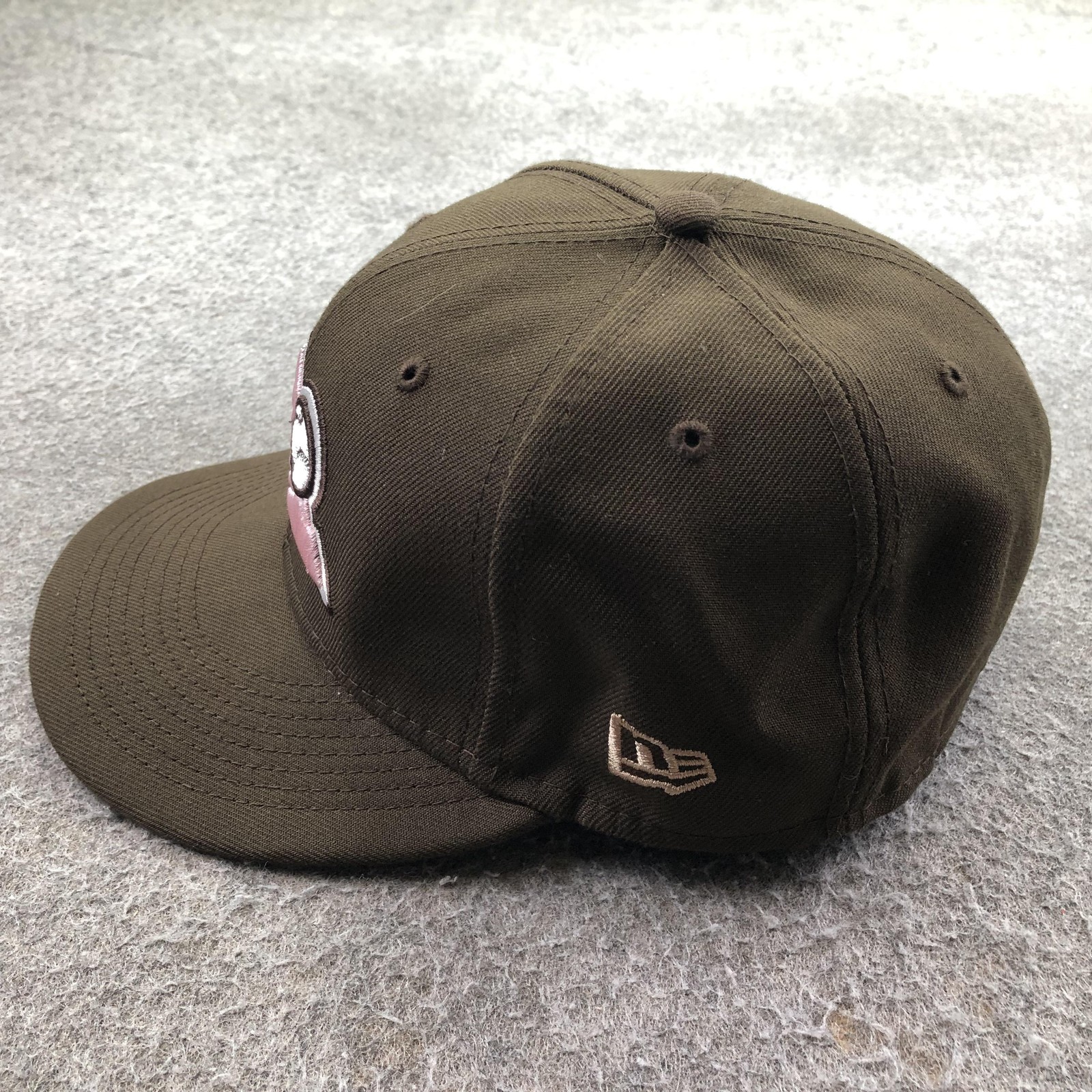 Colorado Rockies Hat Cap Fitted Mens 7 1/2 Brown MLB Baseball 59FIFTY New Era