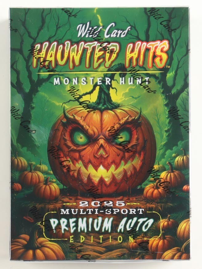 2025 Wild Card Haunted Hits Monster Hunt Hobby Box (Factory Sealed)