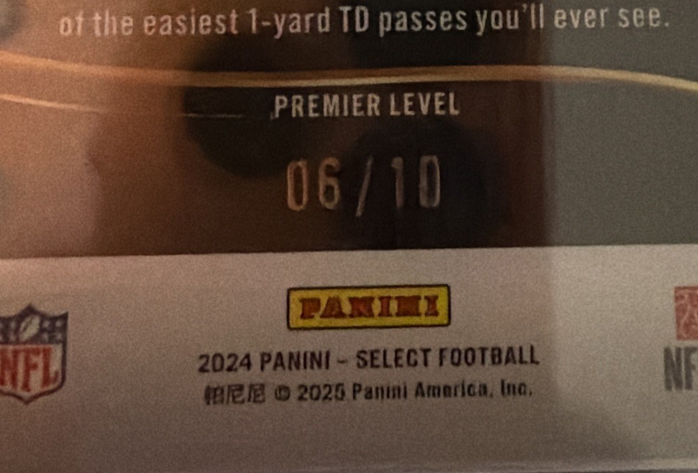 2024 Panini Select – Premier Level Amon-Ra St. Brown #105 Gold Dragon Scale…