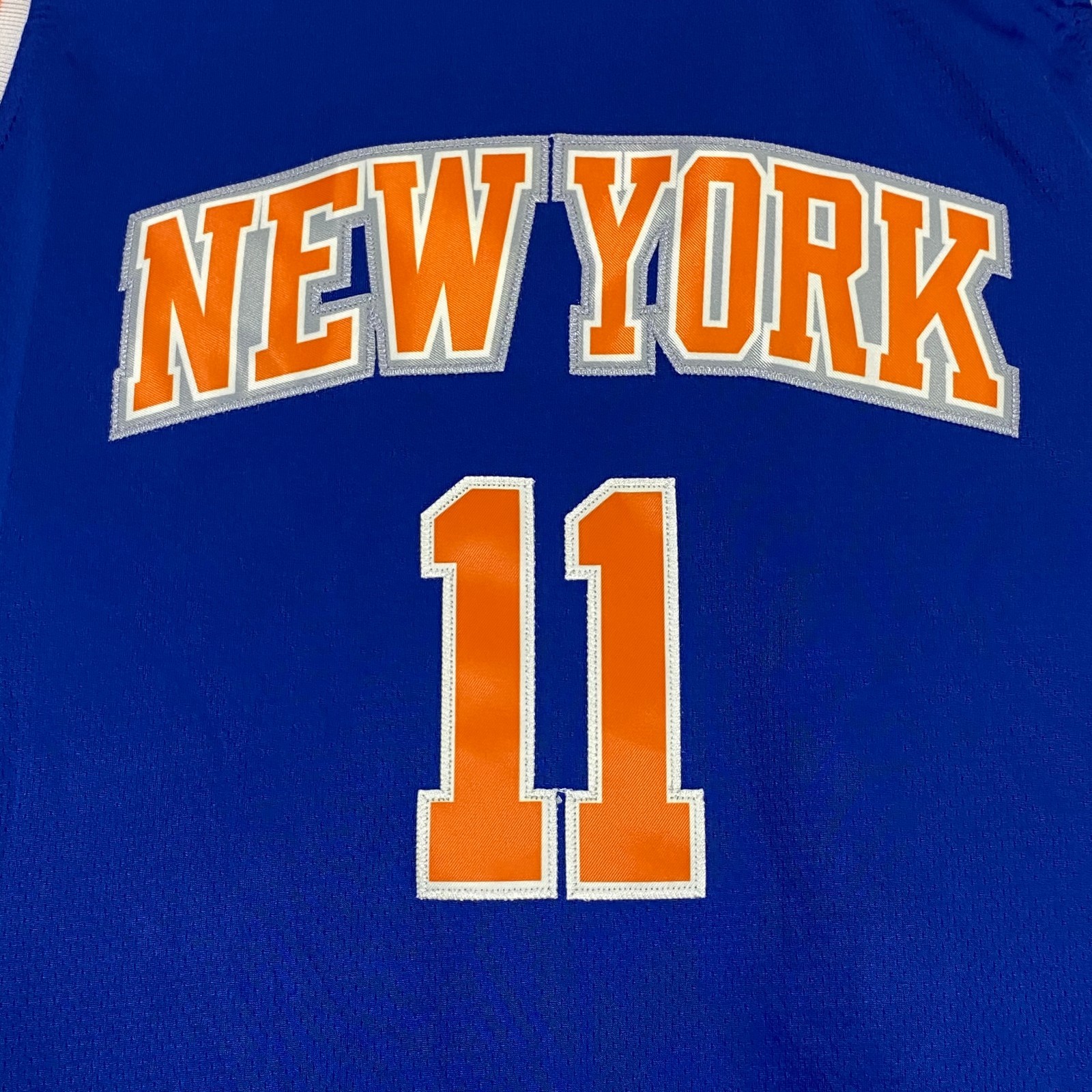 Jalen Brunson #11 Jersey stitched lettering, casual, blue SIZE S-2XL