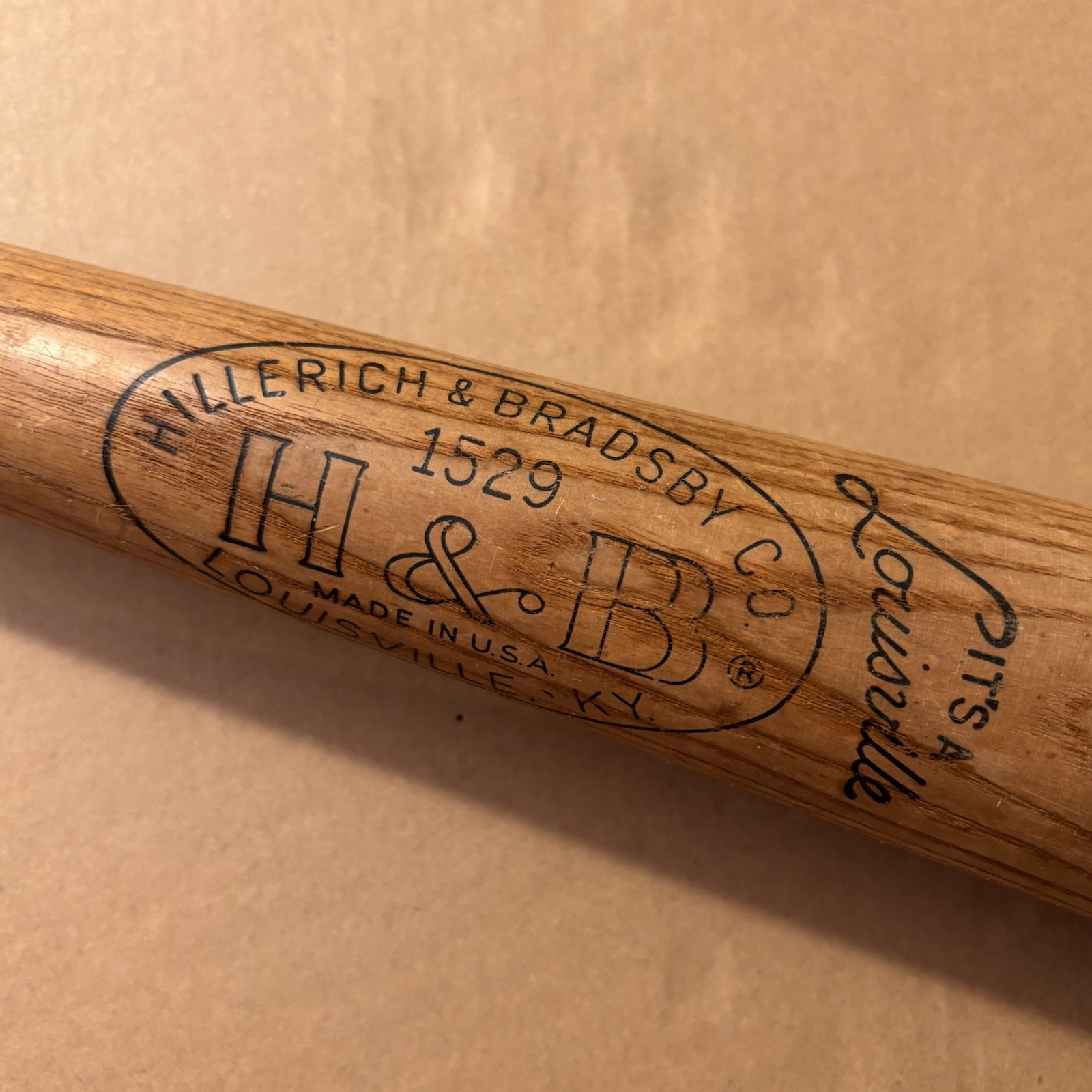 VTG Hillerich & Bradsby Co. Louisville 35″ Wood Baseball Bat – Rich Allen Model