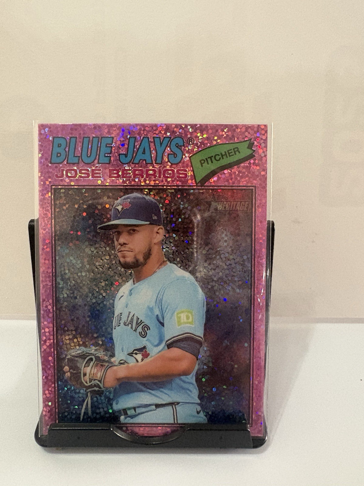 Topps 2026 Heritage José Berríos Sparkle Parallel #56 Blue Jays MLB