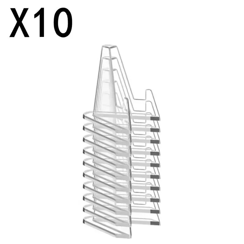 Clear Acrylic Card Stands Holder Choose 1/5/10/20/30 Pack Sports Graded Display