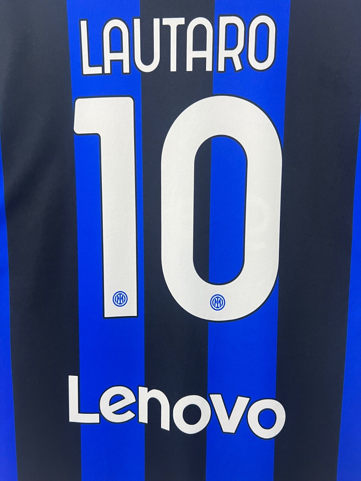 Inter Milan 2022/23 Home #10 Lautaro Football Shirt Jersey Maglia Rare Mens sz L